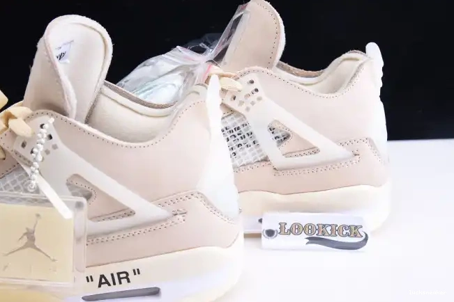 Cheap LUCY Air Jordan CV9388-100 x 4 Sail Off-White 0616